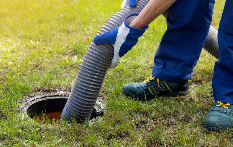 Vidange de la fosse septique