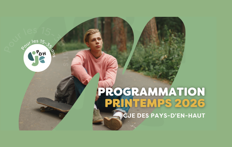 Programmation du printemps au CJE des Pays-d'en-Haut