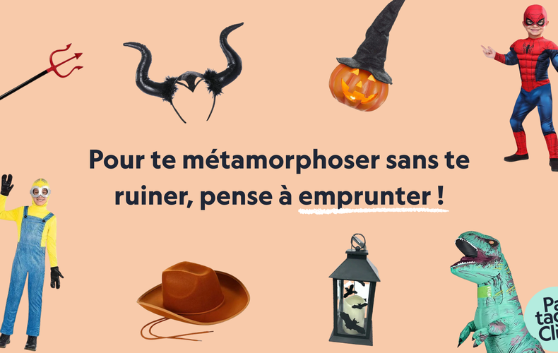 Costumes d'Halloween et Partage Club