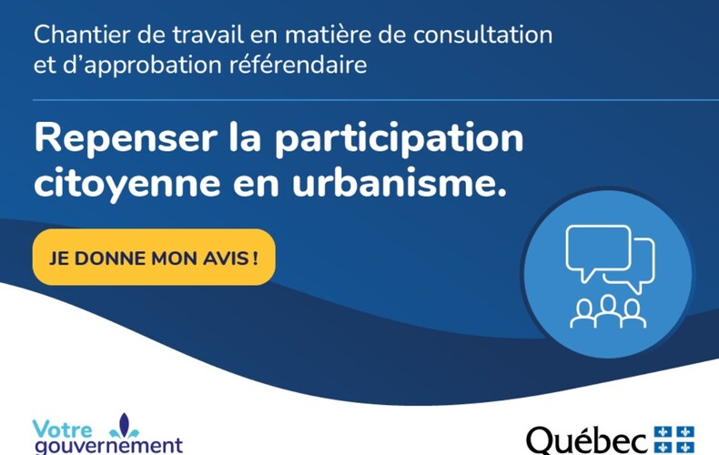 Chantier de travail en matière de consultation et d'approbation référendaire